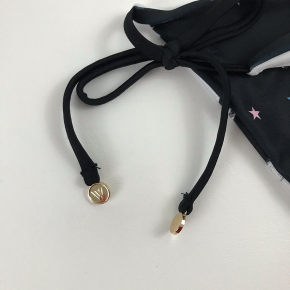 WILDFOX Reversible Stars Stripes Bikini Bottoms B2 - Picture 3 of 7